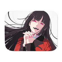 Load image into Gallery viewer, Yumeko Jabami Sherpa Blanket
