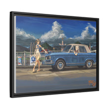 Load image into Gallery viewer, Is It Wrong To Try To Pick Up Girls In A Dungeon? Canvas Framed Art Print
