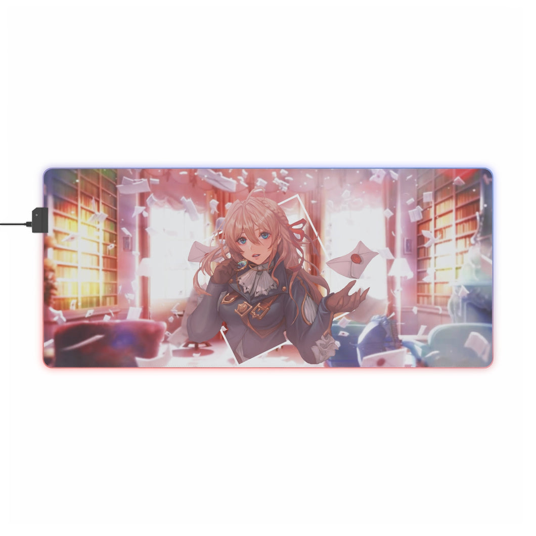 Violet Evergarden RGB LED Mouse Pad (Desk Mat)