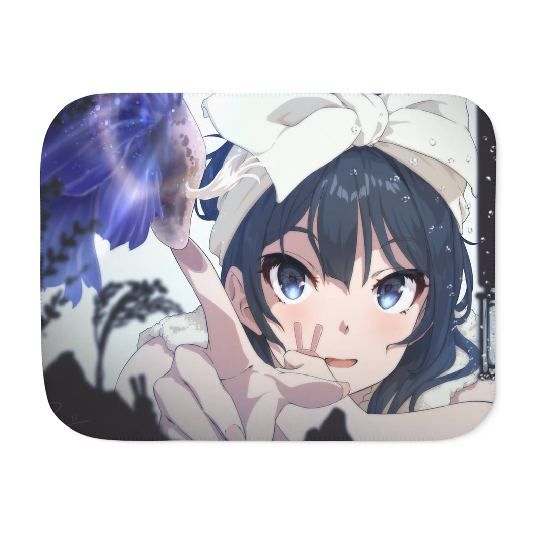 Anime Rascal Does Not Dream of Bunny Girl Senpai Sherpa Blanket