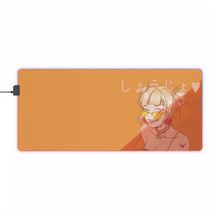 Load image into Gallery viewer, Himiko Toga RGB LED Mouse Pad (Desk Mat)
