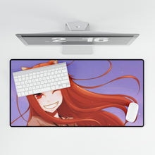 Load image into Gallery viewer, Anime Spice and Wolf Mouse Pad (Desk Mat)

