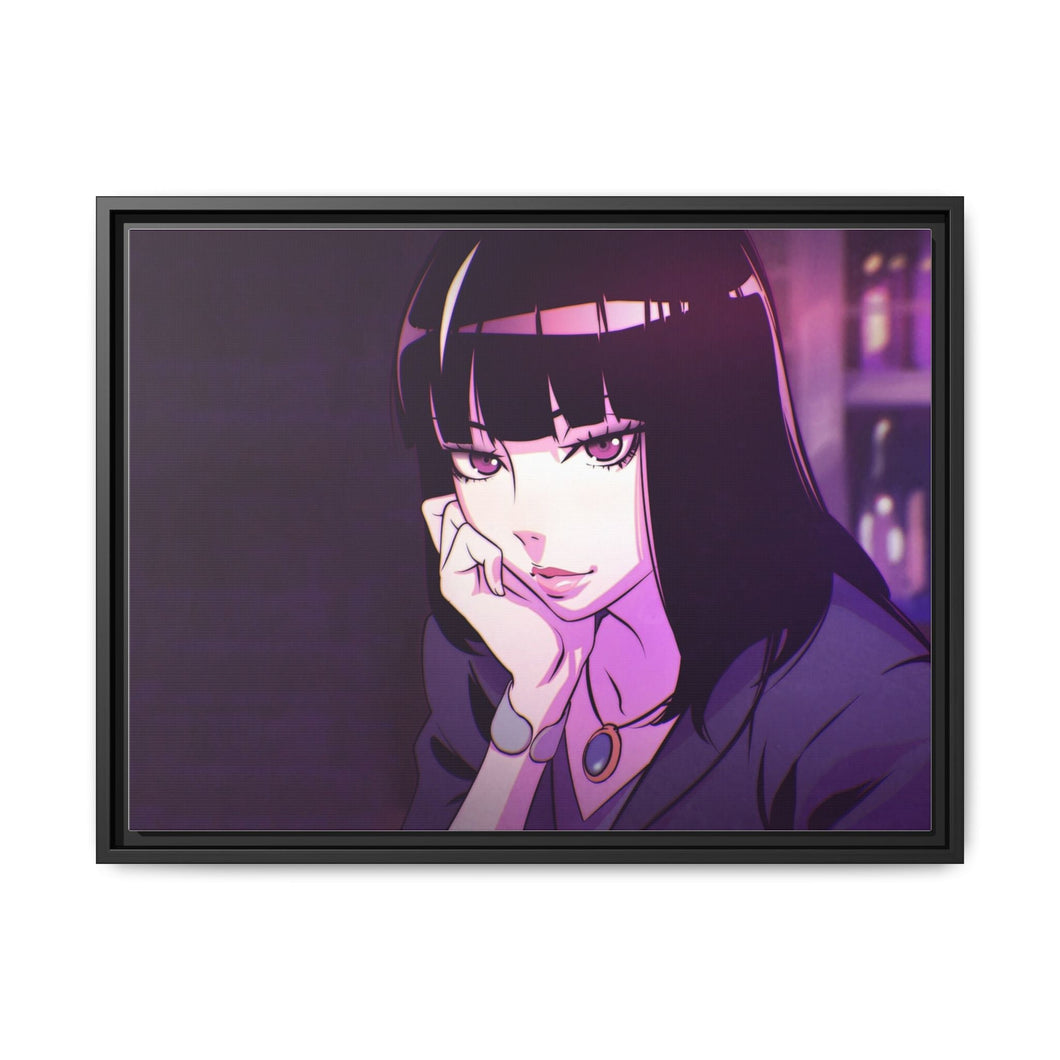 Death Parade Canvas Framed Art Print