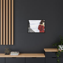 Load image into Gallery viewer, Anime ERASED Canvas Framed Art Print
