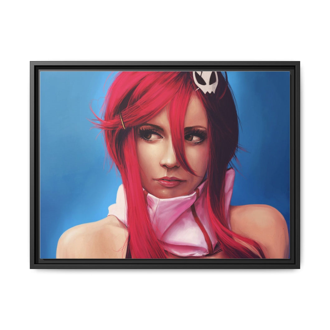 Yoko Canvas Framed Art Print