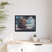 Load image into Gallery viewer, The walking castle Canvas Framed Art Print
