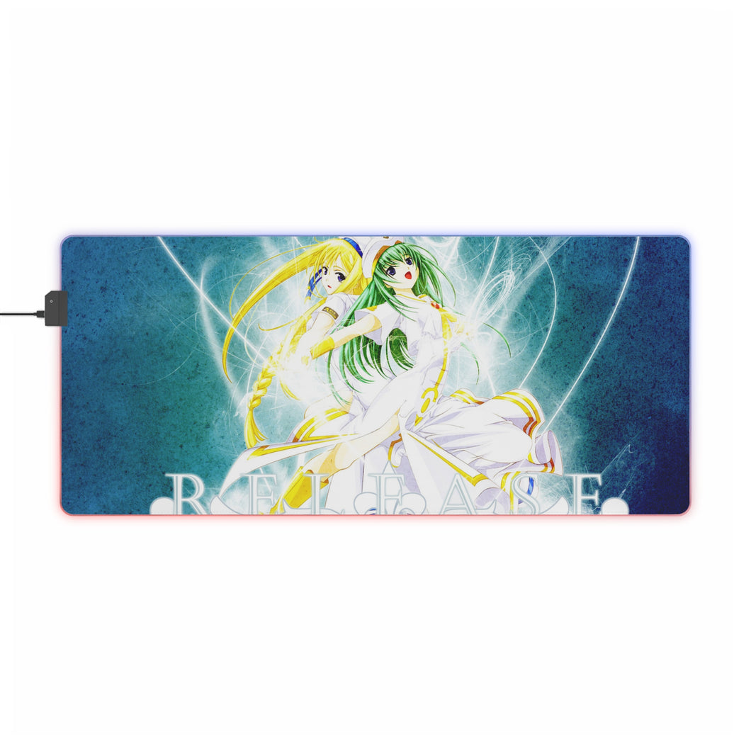 Anime Aria RGB LED Mouse Pad (Desk Mat)
