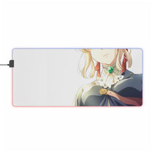 Load image into Gallery viewer, Violet Evergarden RGB LED Mouse Pad (Desk Mat)
