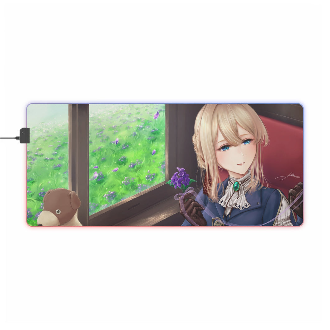 Violet Evergarden RGB LED Mouse Pad (Desk Mat)