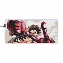 Load image into Gallery viewer, One Piece Monkey D. Luffy RGB LED Mouse Pad (Desk Mat)

