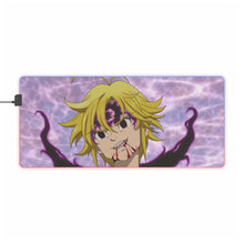 Load image into Gallery viewer, The Seven Deadly Sins Meliodas RGB LED Mouse Pad (Desk Mat)

