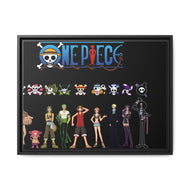 Anime One Piece Canvas Framed Art Print