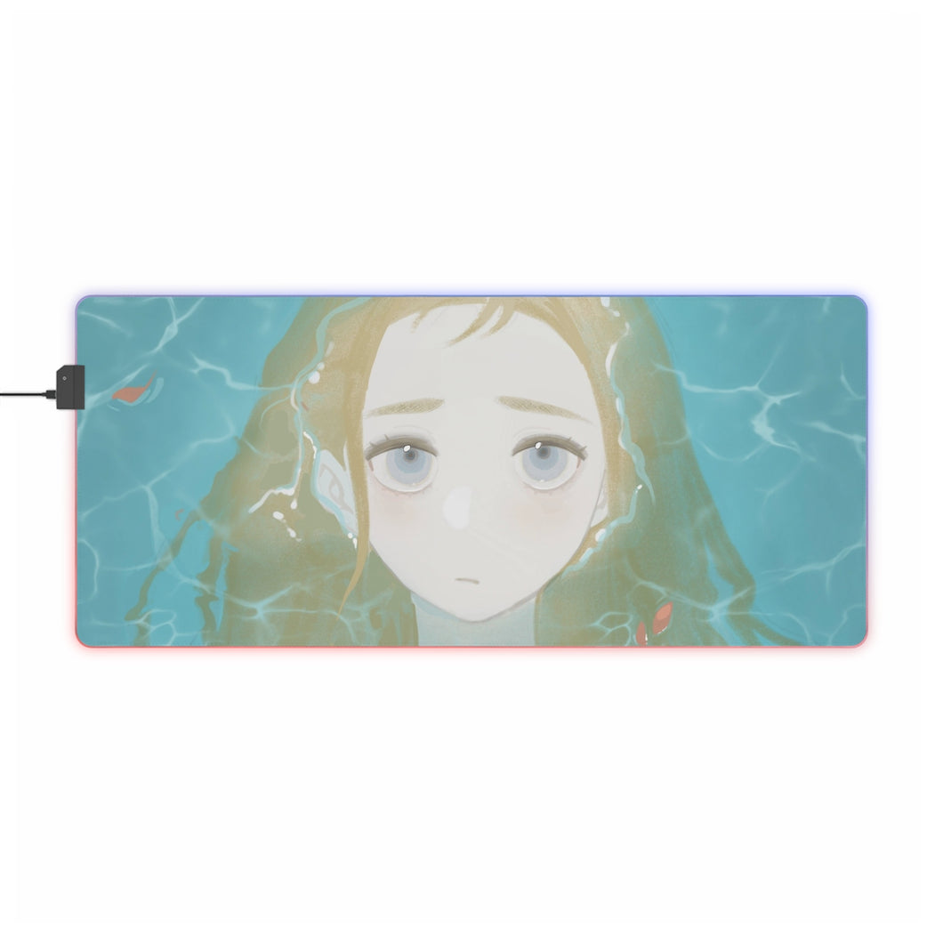 Summer Time Rendering Ushio Kofune RGB LED Mouse Pad (Desk Mat)