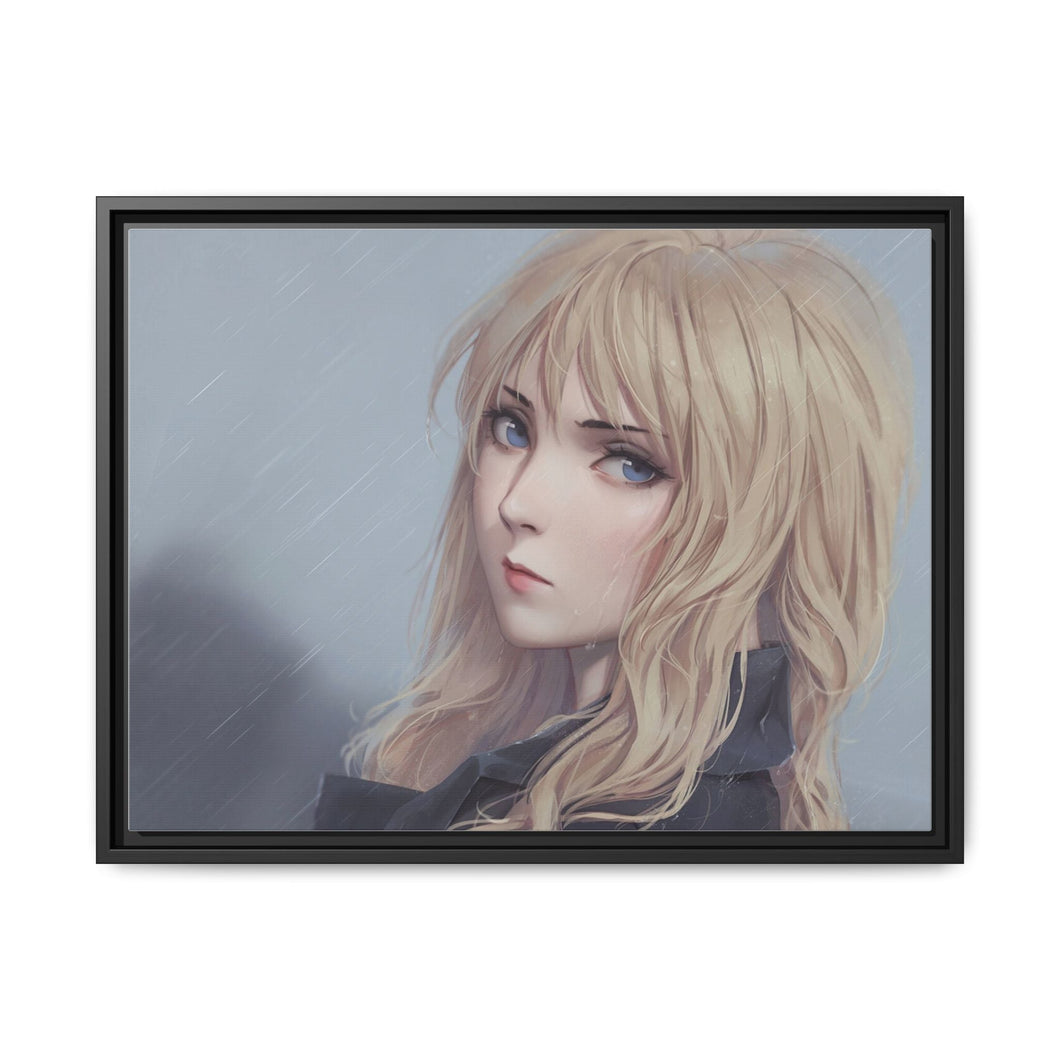 Cowboy Bebop Julia Canvas Framed Art Print