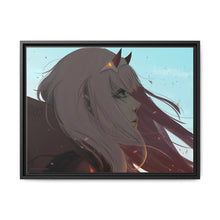 Load image into Gallery viewer, Zero Two Fanart Canvas Framed Art Print
