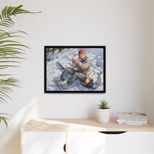 Load image into Gallery viewer, Yuji Itadori Canvas Framed Art Print
