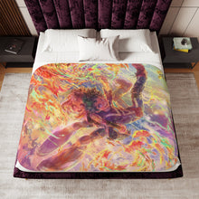 Load image into Gallery viewer, My Hero Academia Izuku Midoriya Sherpa Blanket
