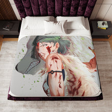 Load image into Gallery viewer, Princess Mononoke Sherpa Blanket
