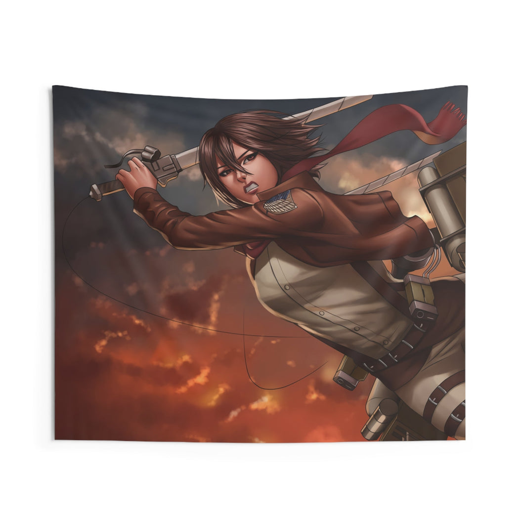 Anime Attack On Titan Indoor Wall Tapestry