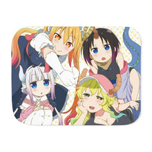 Load image into Gallery viewer, Miss Kobayashi&#39;s Dragon Maid Sherpa Blanket
