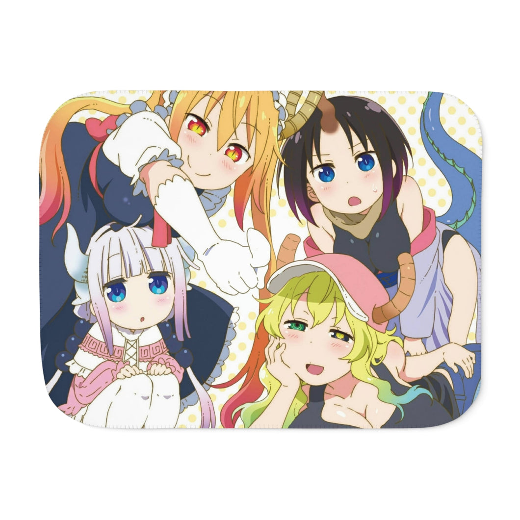 Miss Kobayashi's Dragon Maid Sherpa Blanket
