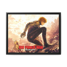 Load image into Gallery viewer, Saitama and Genos Canvas Framed Art Print
