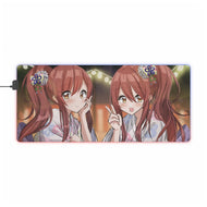 Oosaki Twins RGB LED Mouse Pad (Desk Mat)