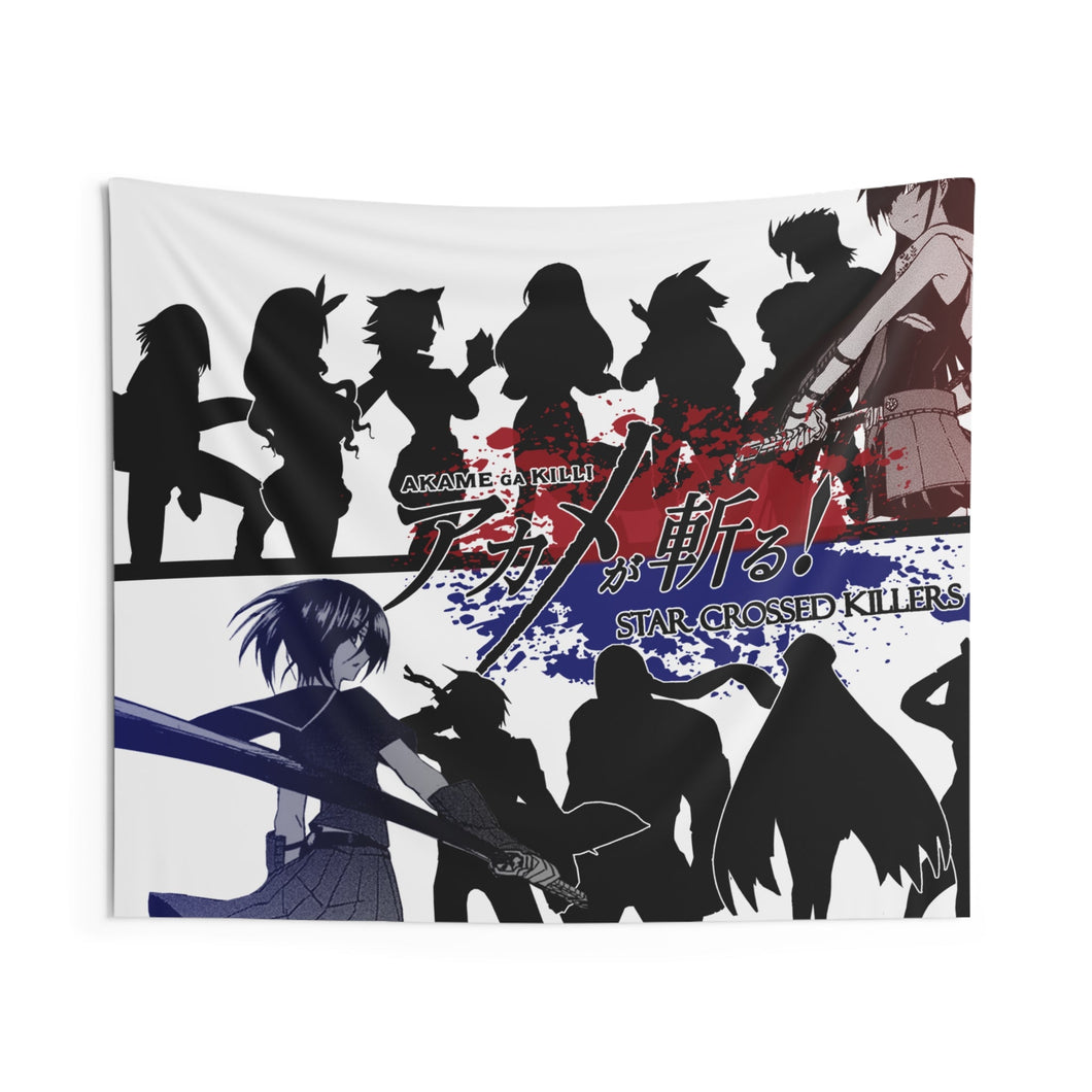 Akame ga Kill! Akame, Akame Ga Kill, Kurome Indoor Wall Tapestry