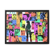 Anime My Hero Academia Canvas Framed Art Print