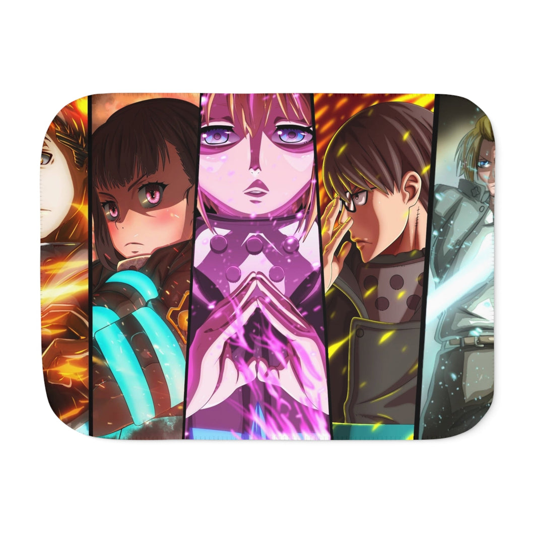 Fire Force Sherpa Blanket