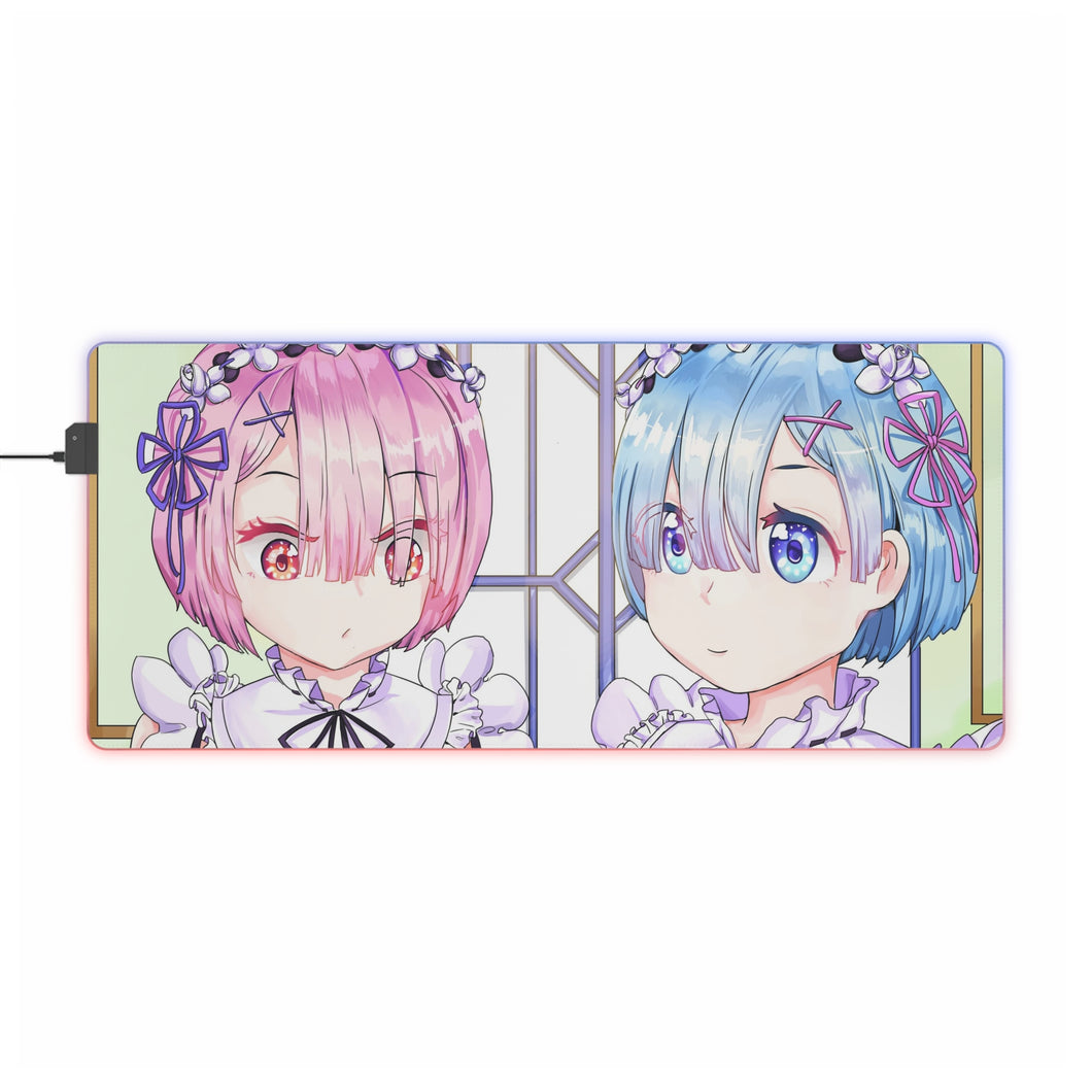 Re:ZERO -Starting Life In Another World- RGB LED Mouse Pad (Desk Mat)