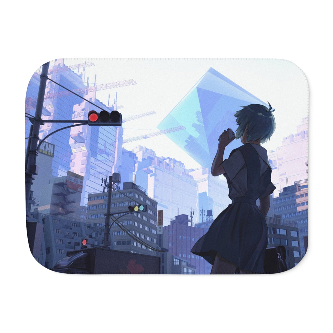 Anime Neon Genesis Evangelion Sherpa Blanket