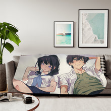 Load image into Gallery viewer, Hyouka Eru Chitanda Sherpa Blanket
