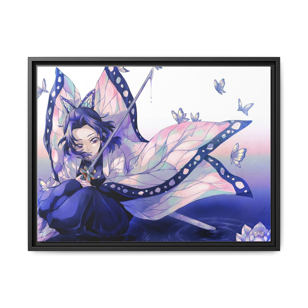 Demon Slayer: Kimetsu no Yaiba Canvas Framed Art Print