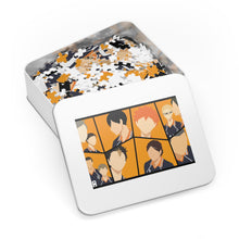 Load image into Gallery viewer, Daichi Sawamura Kei Tsukishima Shōyō Hinata Tadashi Yamaguchi and Yū Nishinoya Jigsaw Puzzle
