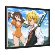 Load image into Gallery viewer, The Seven Deadly Sins Canvas Framed Art Print
