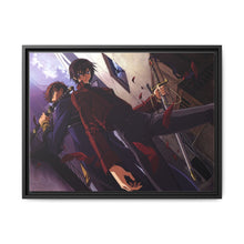 Load image into Gallery viewer, Code Geass Lelouch Lamperouge, Suzaku Kururugi Canvas Framed Art Print
