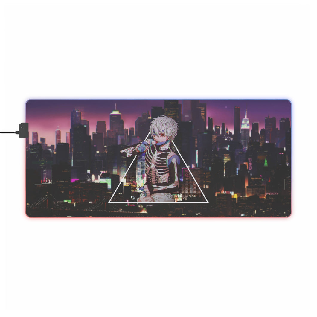 Tokyo Ghoul, Ken Kaneki RGB LED Mouse Pad (Desk Mat)