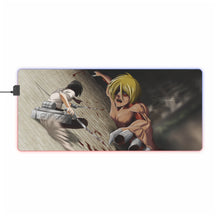 Load image into Gallery viewer, Mikasa VS Female Titan RGB LED Mouse Pad (Desk Mat)
