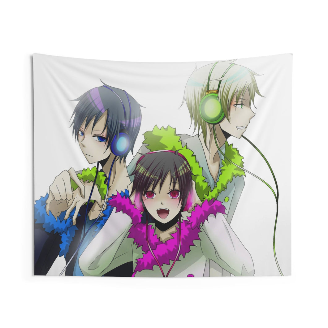 Durarara!! Izaya Orihara, Shizuo Heiwajima Indoor Wall Tapestry