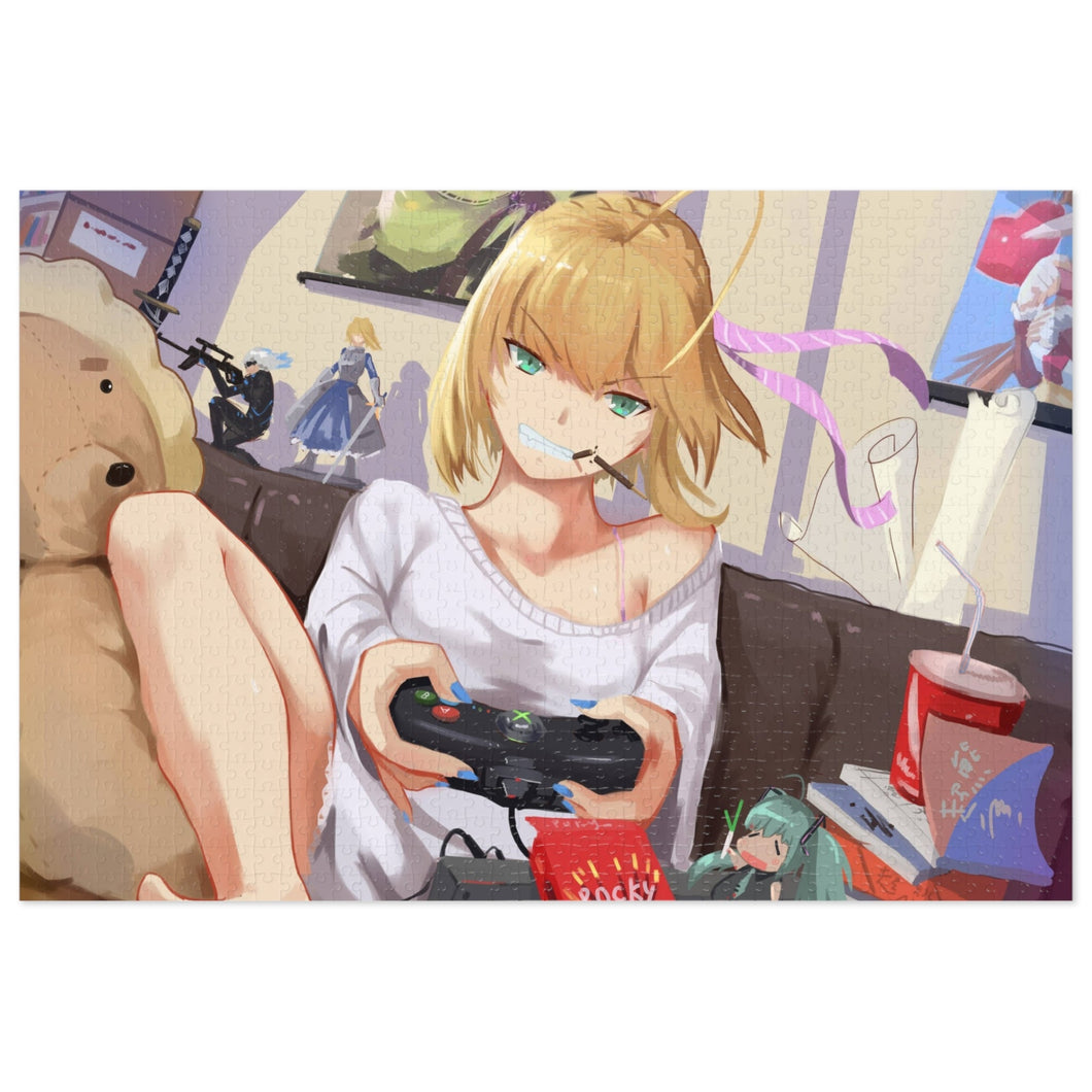 Saber Lily Jigsaw Puzzle