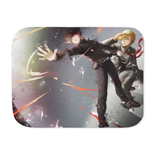 Load image into Gallery viewer, Mob Psycho 100 Arataka Reigen, Shigeo Kageyama Sherpa Blanket
