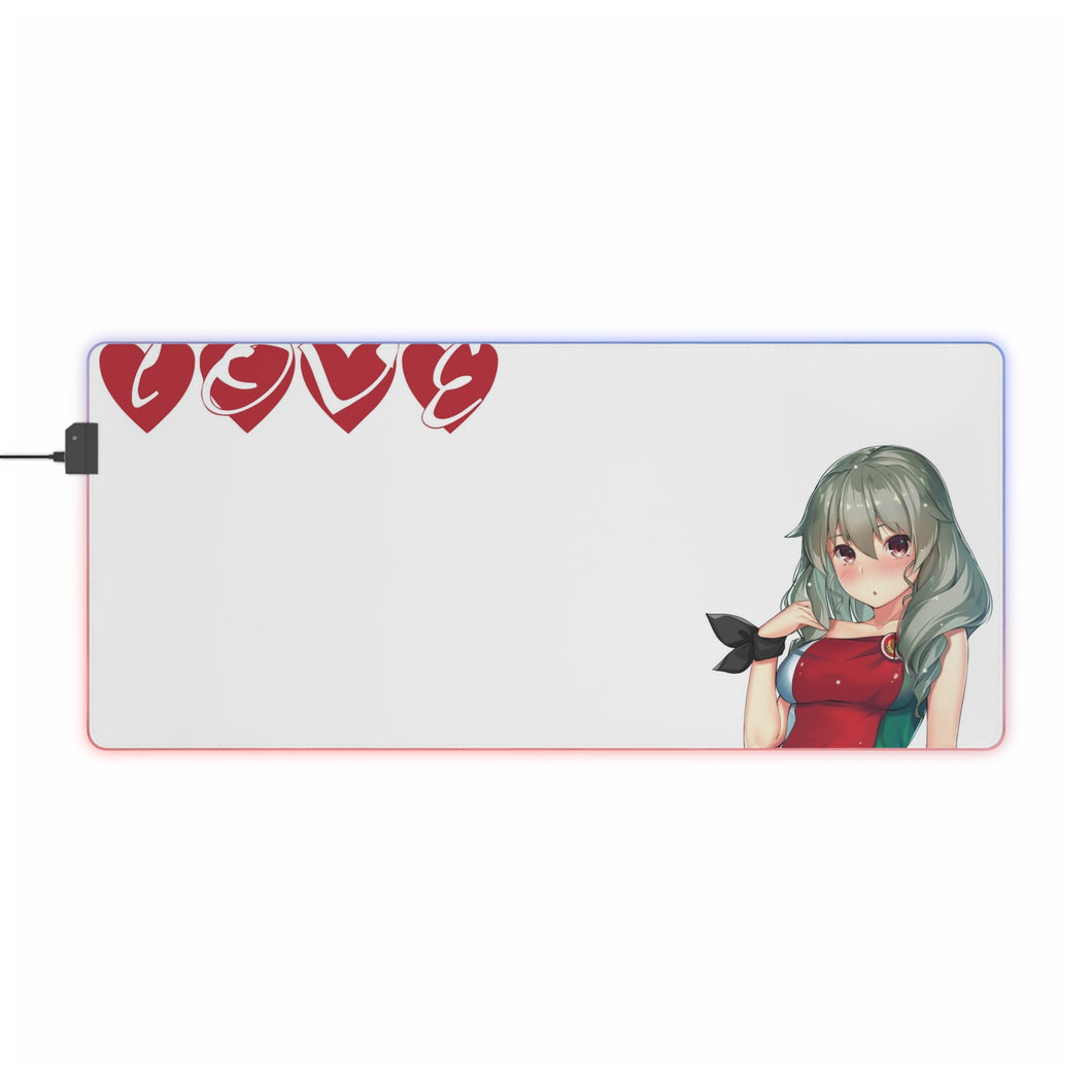 Girls und Panzer RGB LED Mouse Pad (Desk Mat)