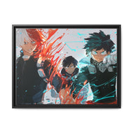 Anime My Hero Academia Canvas Framed Art Print