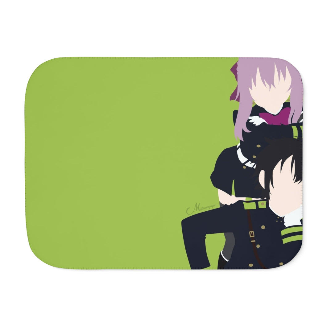 Seraph Of The End Sherpa Blanket