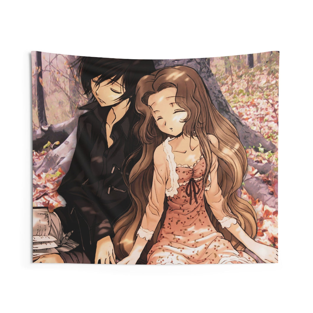 Code Geass Lelouch Lamperouge, Nunnally Lamperouge Indoor Wall Tapestry