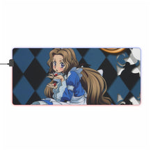 Load image into Gallery viewer, Code Geass Nunnally Lamperouge RGB LED Mouse Pad (Desk Mat)

