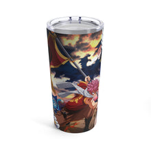 Load image into Gallery viewer, Fairy Tail Natsu Dragneel, Erza Scarlet, Gray Fullbuster, Lucy Heartfilia, Happy Tumbler 20oz
