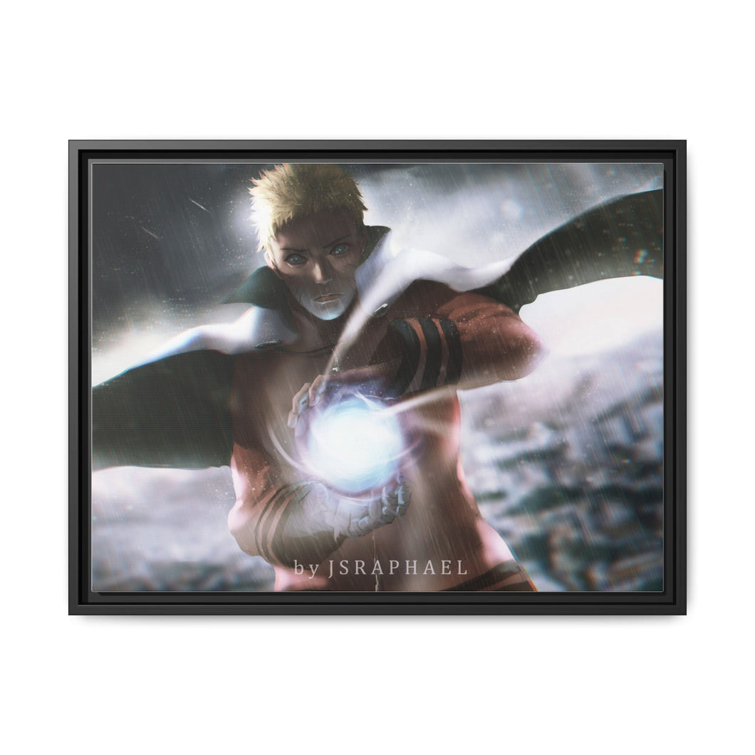 Anime Boruto Canvas Framed Art Print