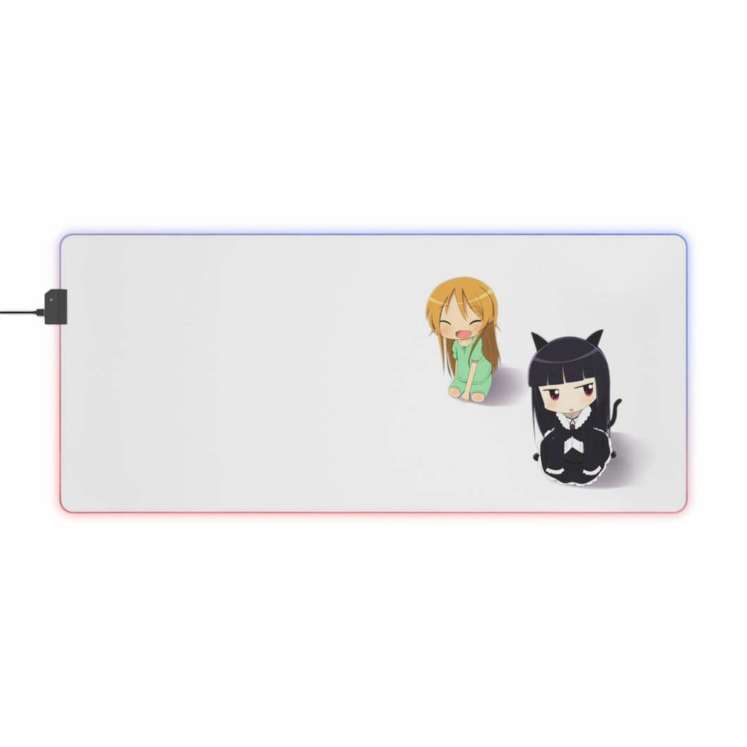 kirino & ruri RGB LED Mouse Pad (Desk Mat)